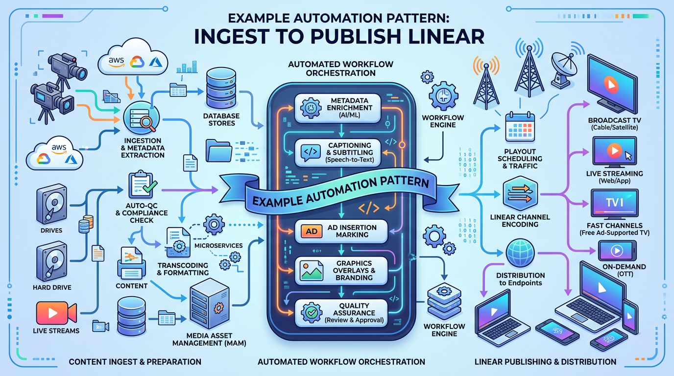 Diagram: example automation pattern